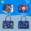 Maleta Sensorial Montessori – 25 Atividades Educativas | Brincaderia