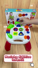 Mesa Divertida Didatica Play Time Cotiplas educacional Ref 1996