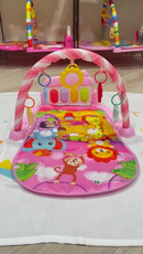 Tapete de Atividades Musical com Piano Interativo e Móbiles para Bebê - ColorBaby