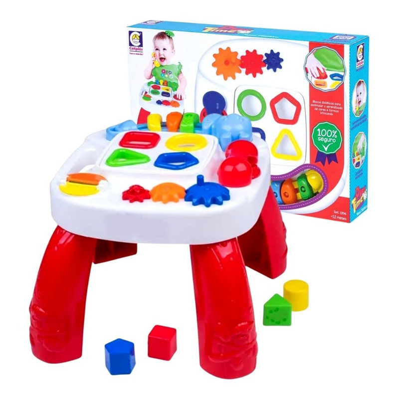 Mesa Divertida Didatica Play Time Cotiplas educacional Ref 1996