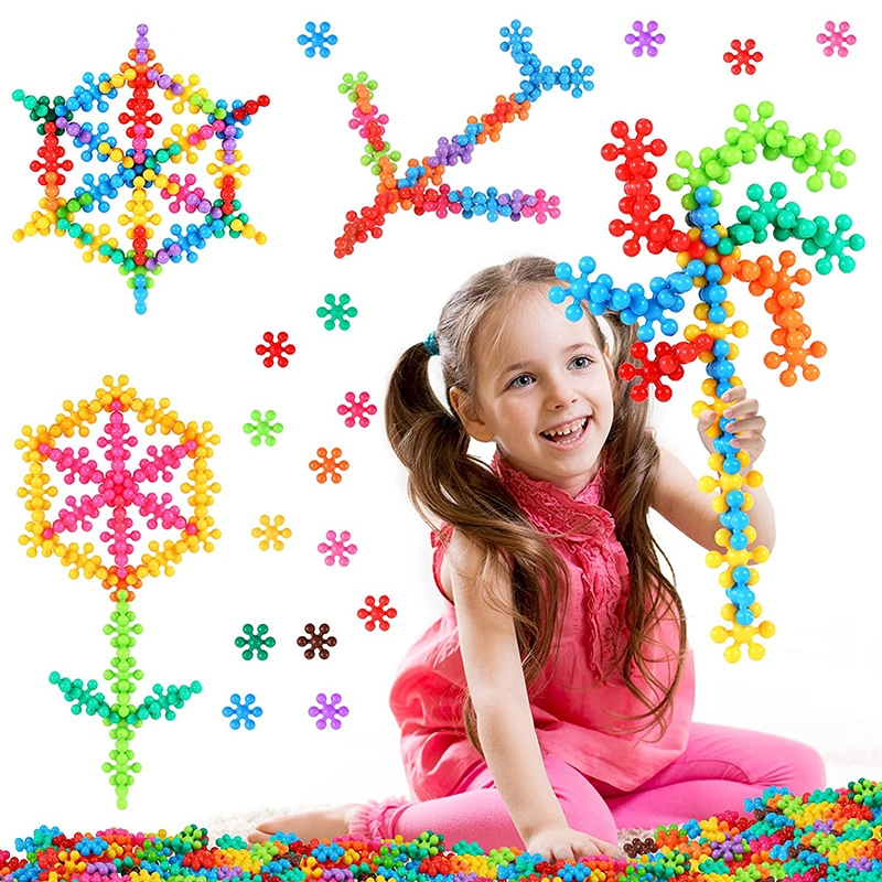 Brinquedo Blocos De Montar Encaixar 100 Peças Colorido Educativo Criativo Para Crianças