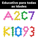 Brinquedo Blocos De Montar Encaixar 100 Peças Colorido Educativo Criativo Para Crianças