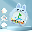 Lousa Mágica Caneta Magnética prancheta Infantil Educativo Autismo Cartelas Desenho