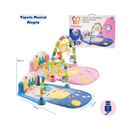 Tapete de Atividades Musical com Piano Interativo e Móbiles para Bebê - ColorBaby