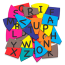 Quebra Cabeça Brinquedo Pedagógico Didático Alfabeto em MDF