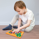 Quebra Cabeça Brinquedo Pedagógico Didático Alfabeto em MDF