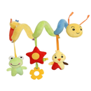 MEDOOSI Bebê Recém Nascido Mobile Centopeia Espiral /ARCO-IRIS Coruja Carrinho Brinquedo Conforto de Berço Com Chocalho