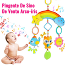 MEDOOSI Bebê Recém Nascido Mobile Centopeia Espiral /ARCO-IRIS Coruja Carrinho Brinquedo Conforto de Berço Com Chocalho