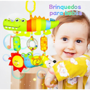 MEDOOSI Bebê Recém Nascido Mobile Centopeia Espiral /ARCO-IRIS Coruja Carrinho Brinquedo Conforto de Berço Com Chocalho