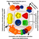 Mesa Divertida Didatica Play Time Cotiplas educacional Ref 1996