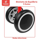Bicicleta De Equilíbrio Bike Infantil Até 20Kg Castela