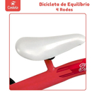Bicicleta De Equilíbrio Bike Infantil Até 20Kg Castela