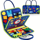 Maleta Sensorial Montessori – 25 Atividades Educativas | Brincaderia