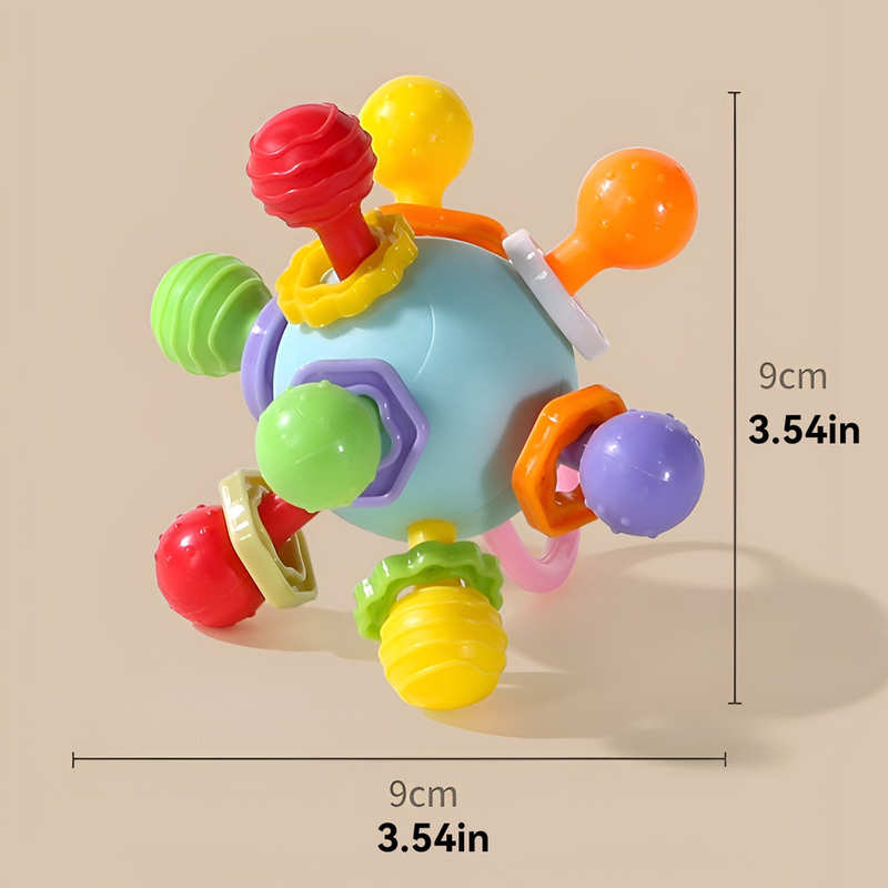 Mordedor Seguro para Bebê em Silicone – 1 Peça, Cor Aleatória
